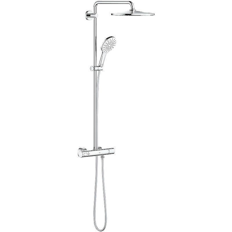 Душевая система Grohe Rainshower SmartActive 26648LS0 с термостатом Белая луна