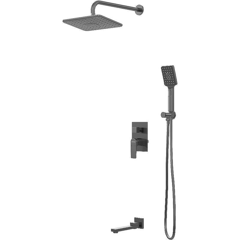 Душевая система Grossman Classic 501.K35.04.420 Графит брашированный
