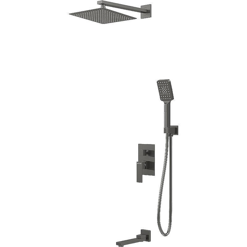 Душевая система Grossman Style 501.K35.05.420 Графит брашированный