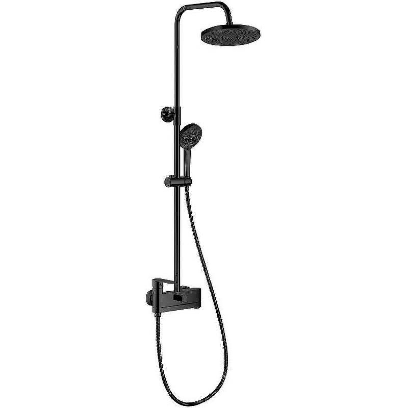 Душевая система Haiba HB24590-7 Черная матовая