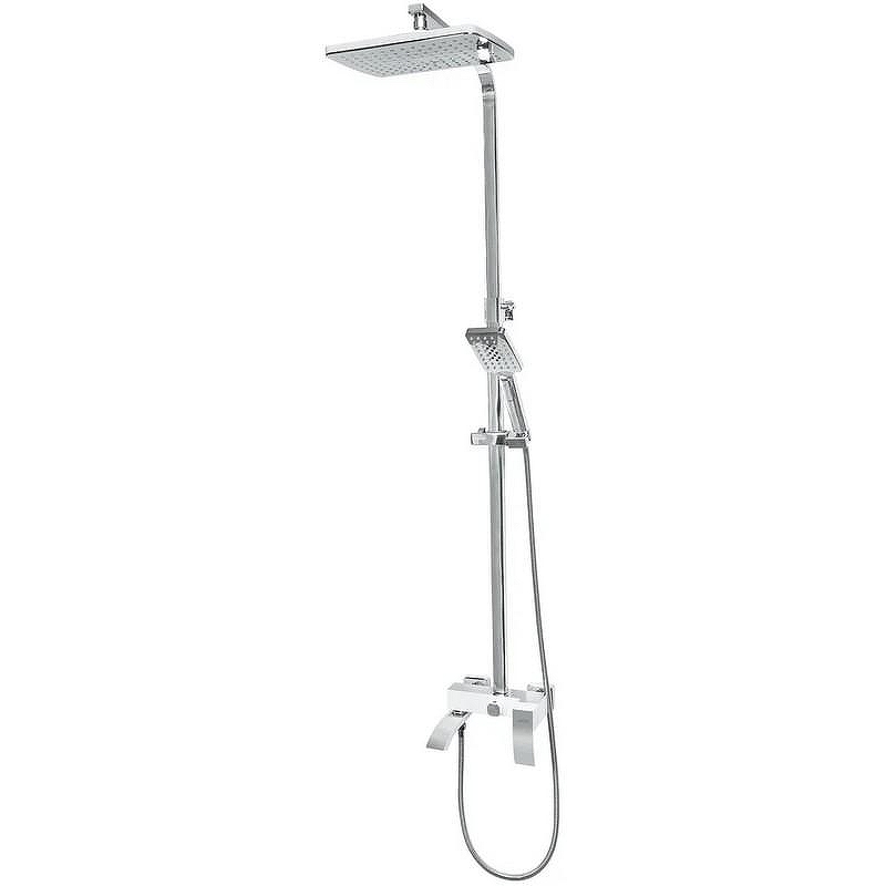 Душевая система Hansberge Cubito H5077W1 Хром Белая