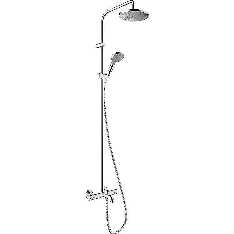 Душевая система Hansgrohe Vernis Blend Showerpipe 26274000 с термостатом Хром