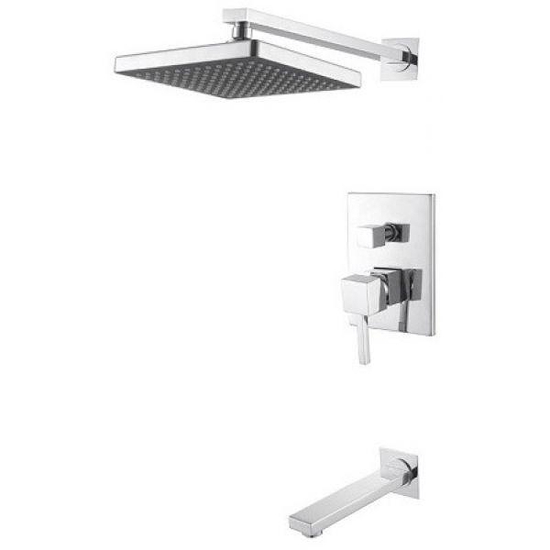 Душевая система Kaiser Quadris 25270 цвет Хром