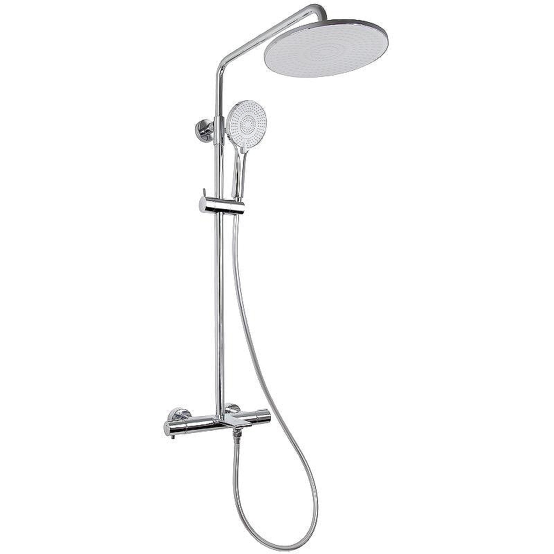 Душевая система Kaiser Serio 05382 с термостатом цвет Хром