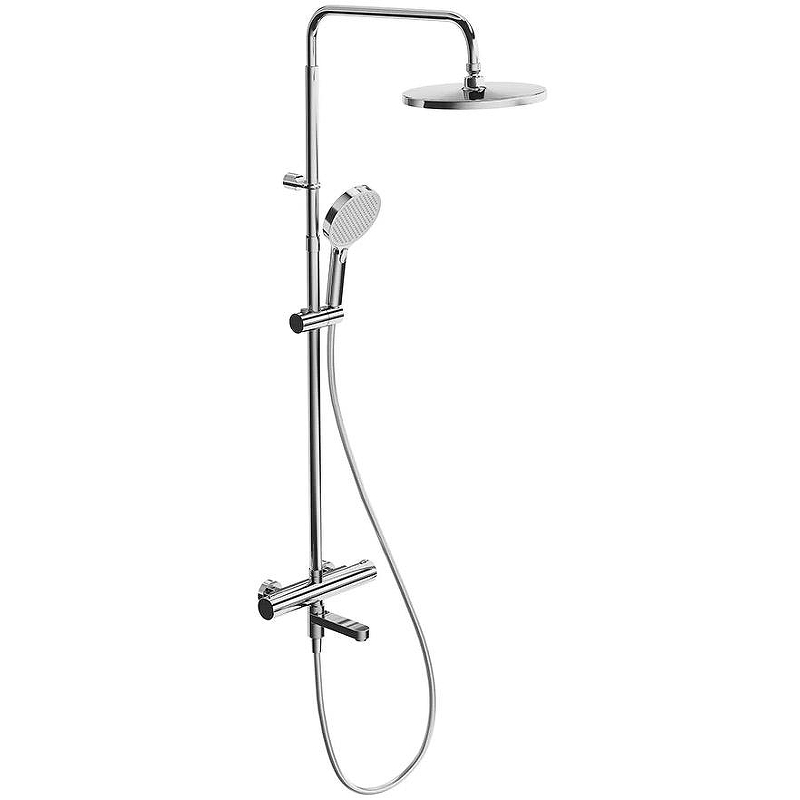 Душевая система Kerama Marazzi Fonte FO.302.KM.CR с термостатом Хром