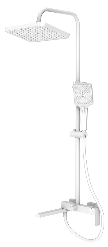 Душевая система Knotlor Stable KN-23/WY цвет Матовый белый