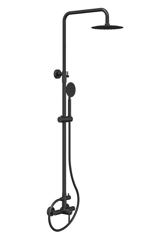 Душевая система Knotlor Streamline SS-06/2 цвет Матовая сталь