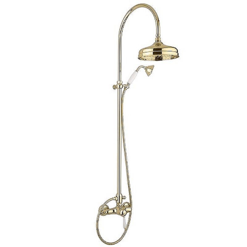 Душевая система Margaroli Classica RU1006AA01GD Золото