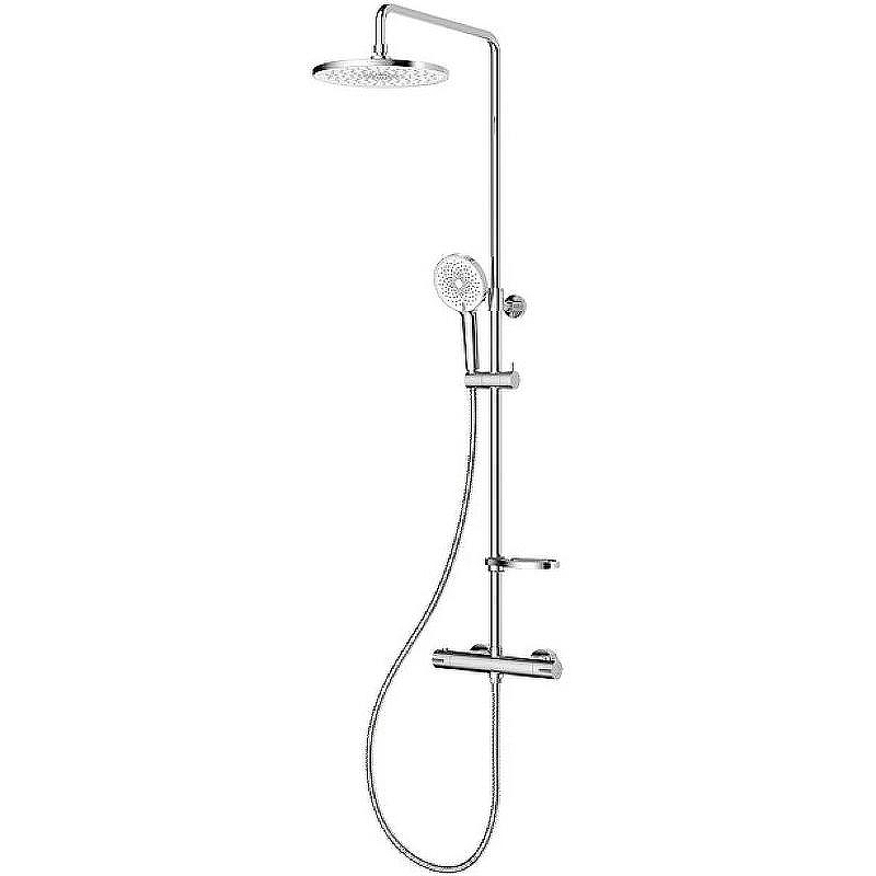 Душевая система Milardo Ideal Spa ILSSBTHM89 с термостатом Хром