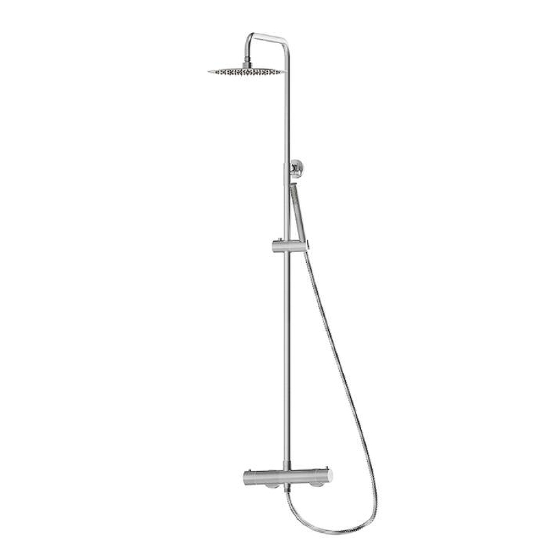 Душевая система Newform X-Steel 316 69650X.50.050 с термостатом цвет Inox