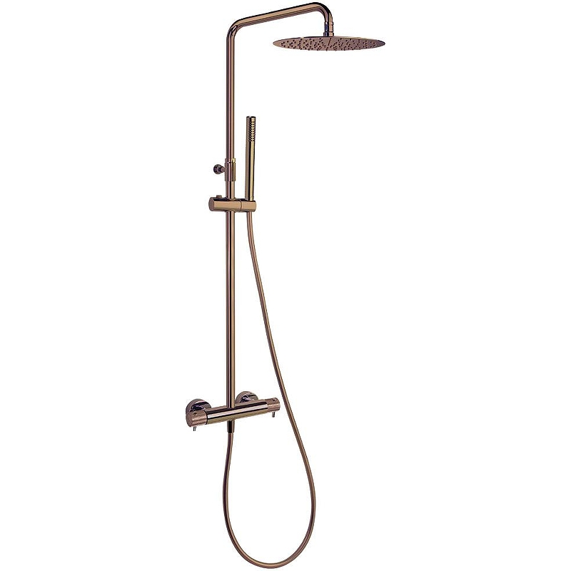 Душевая система Ramonsoler Odisea Joya 595401RM300CUC с термостатом Медь