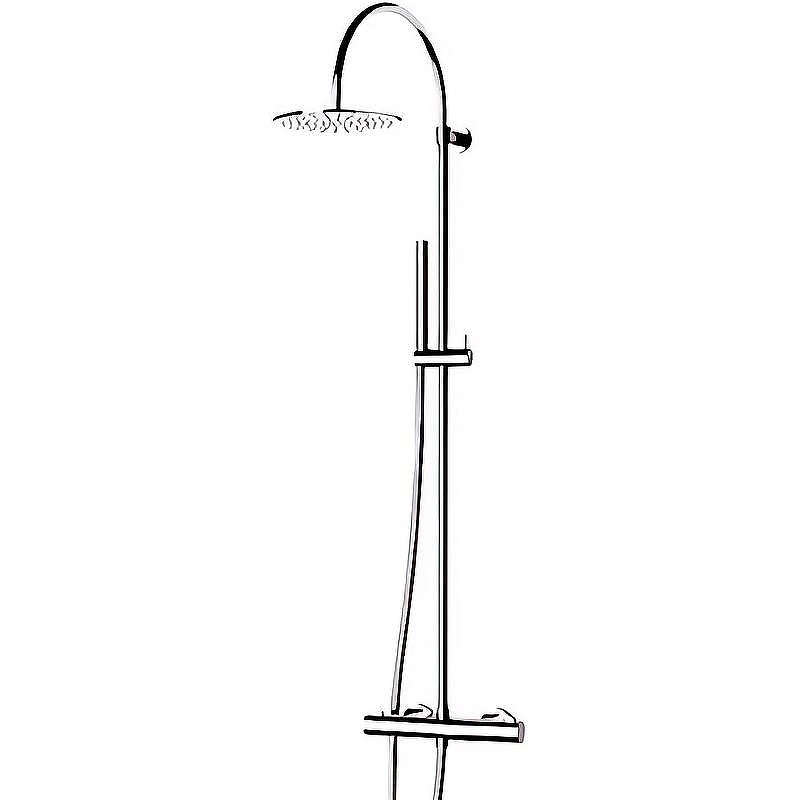 Душевая система Remer Elegance EQ37330L с термостатом Хром
