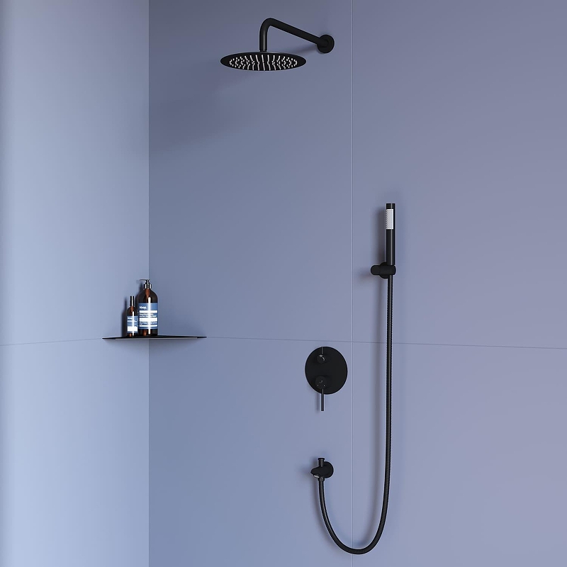Душевая система RGW Shower Panels SP-52 В 21140852-04 Черная