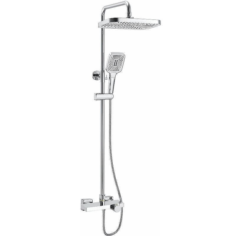 Душевая система Rose R18 R1896-6 с термостатом Хром