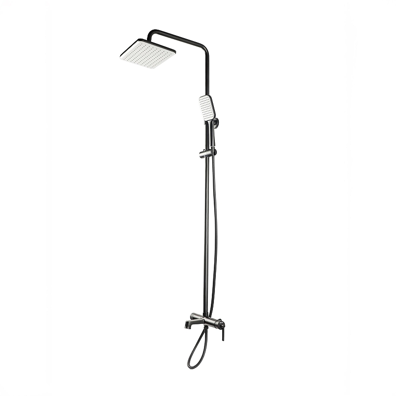 Душевая система Royce Pro RCS-120504BL цвет Черный матовый