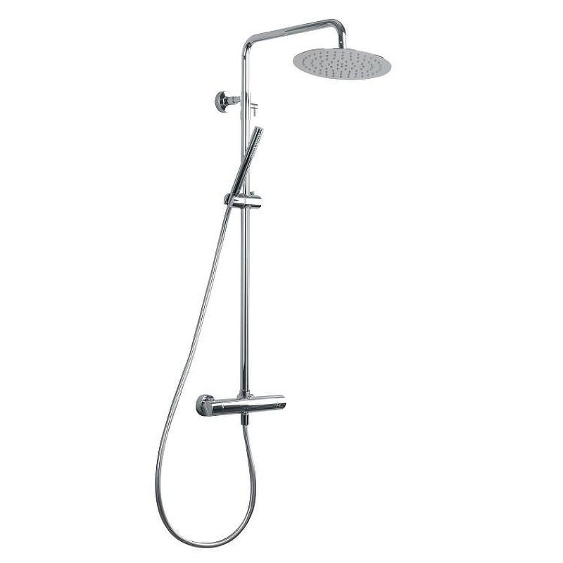 Душевая система Splendy Relax P RP208XTR25C1CR с термостатом цвет Хром