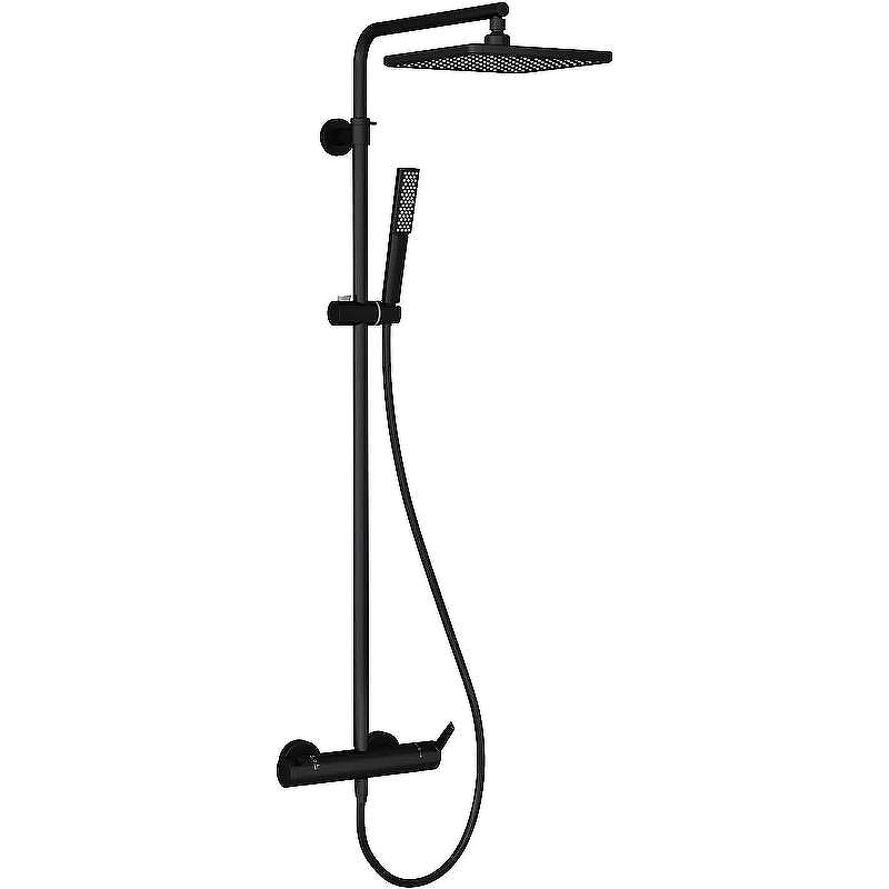 Душевая система Teska Devon DK2308 Черный матовый