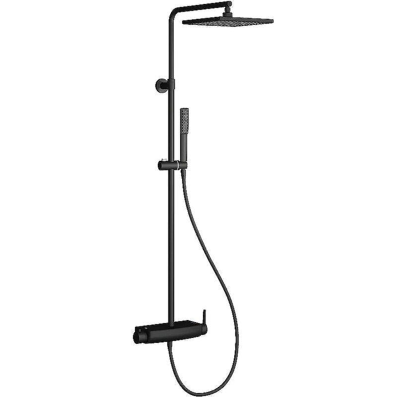 Душевая система Teska Mira DK2981 Черный матовый