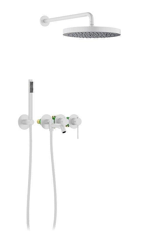 Душевая система Timo Saona SX-2348/16SM цвет Белый матовый
