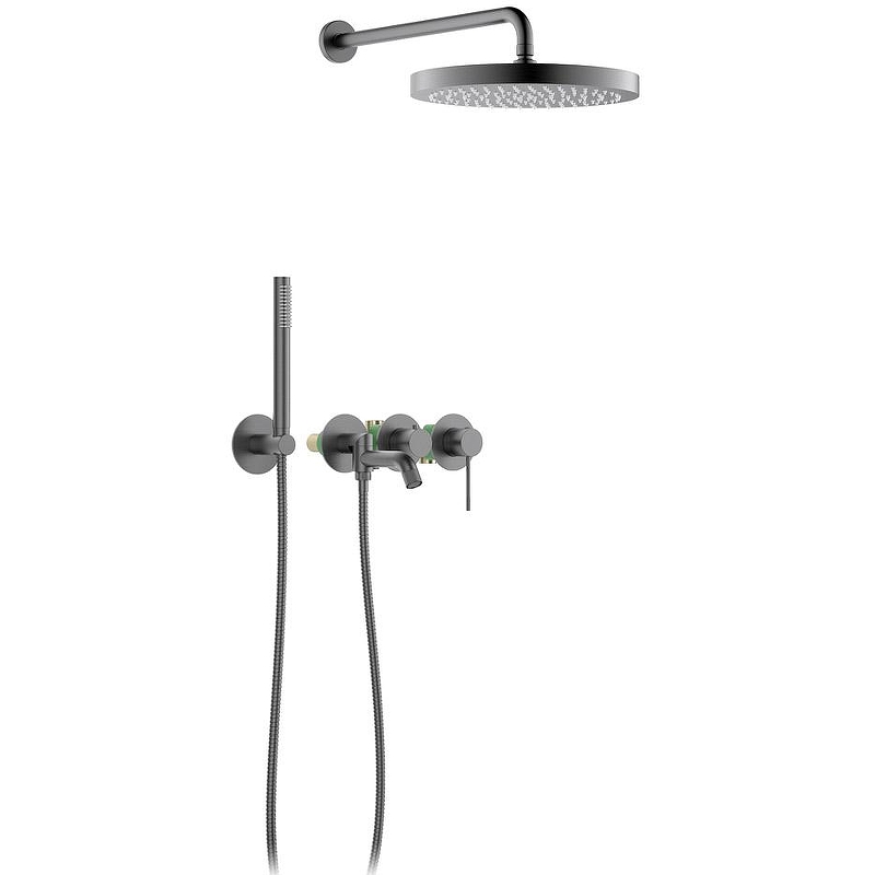 Душевая система Timo Saona SX-2348/18SM Черное золото