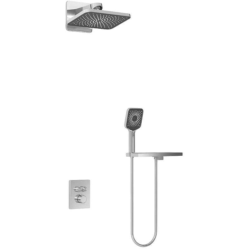 Душевая система Vincea Inspire VSFW-3I21MT4RCH с термостатом Хром