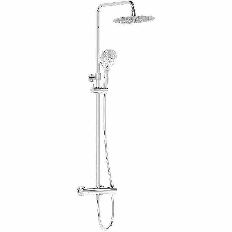 Душевая система Vitra Aquaheat Bliss A47201EXP с термостатом Хром