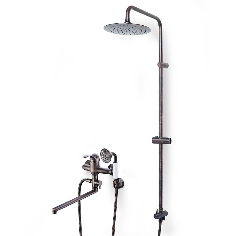 Душевая система WasserKRAFT A1302L.041 цвет Темная бронза