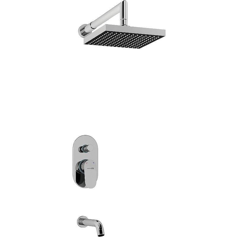 Душевая система WasserKRAFT Donau A13028 Хром