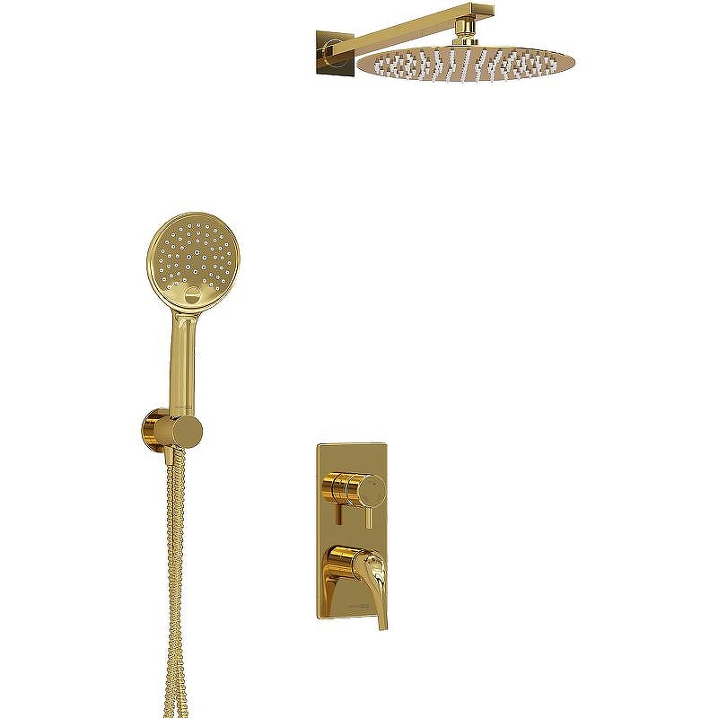 Душевая система WasserKRAFT Sauer A71207 Золото глянцевое