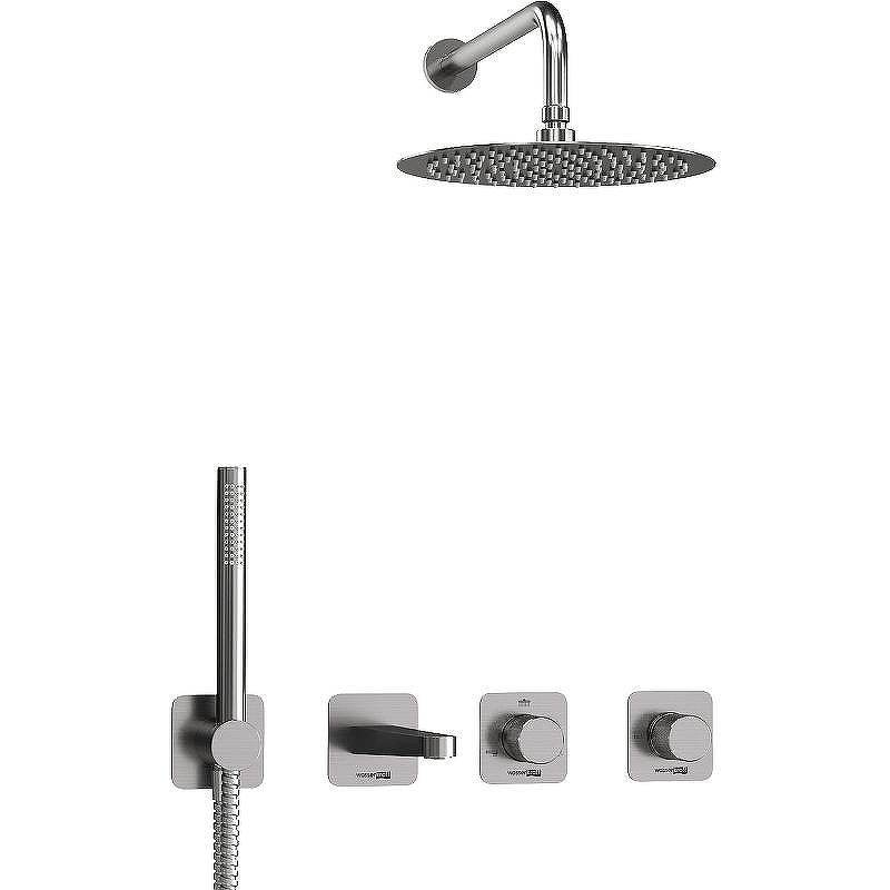 Душевая система WasserKRAFT Tauber A6451.297.298.097.121.275.100.276 Никель