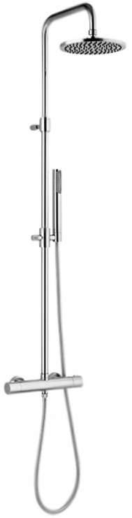 Душевая система Webert Elio EL980507015PVC с термостатом, хром