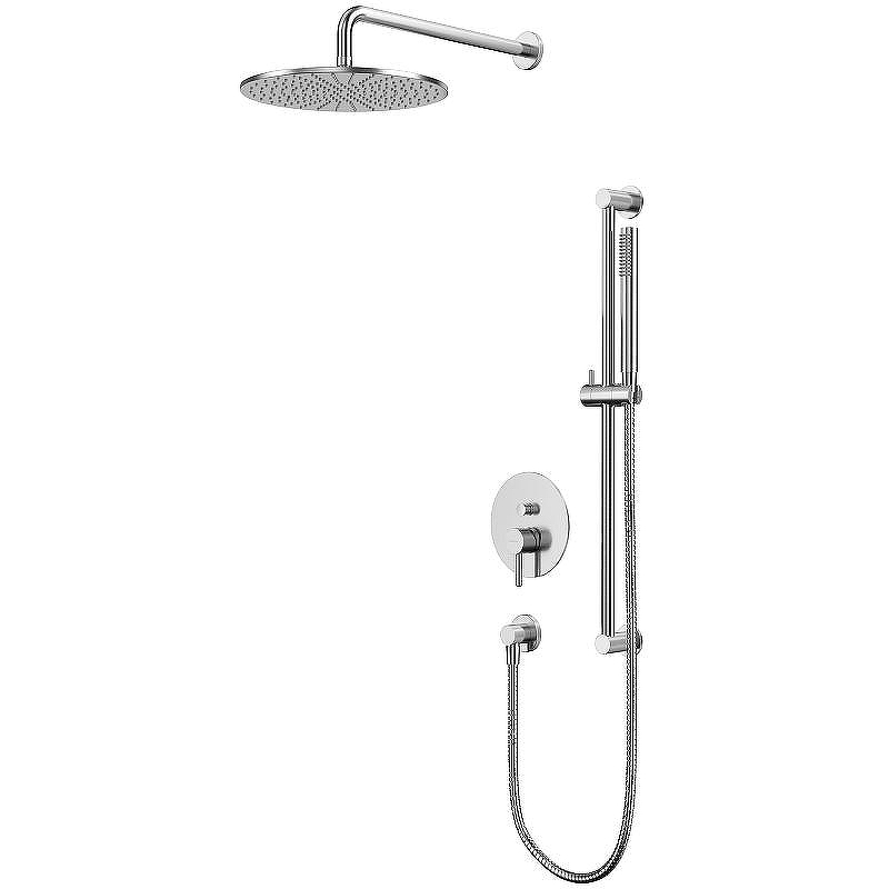 Душевая система Whitecross Y brushed nickel YSET05NIB Брашированный никель