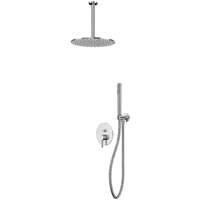 Душевая система Whitecross Y brushed nickel YSET12NIB Брашированный никель