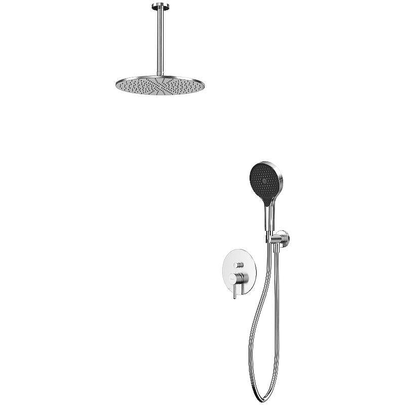 Душевая система Whitecross Y brushed nickel YSET12TOPNIB Брашированный никель