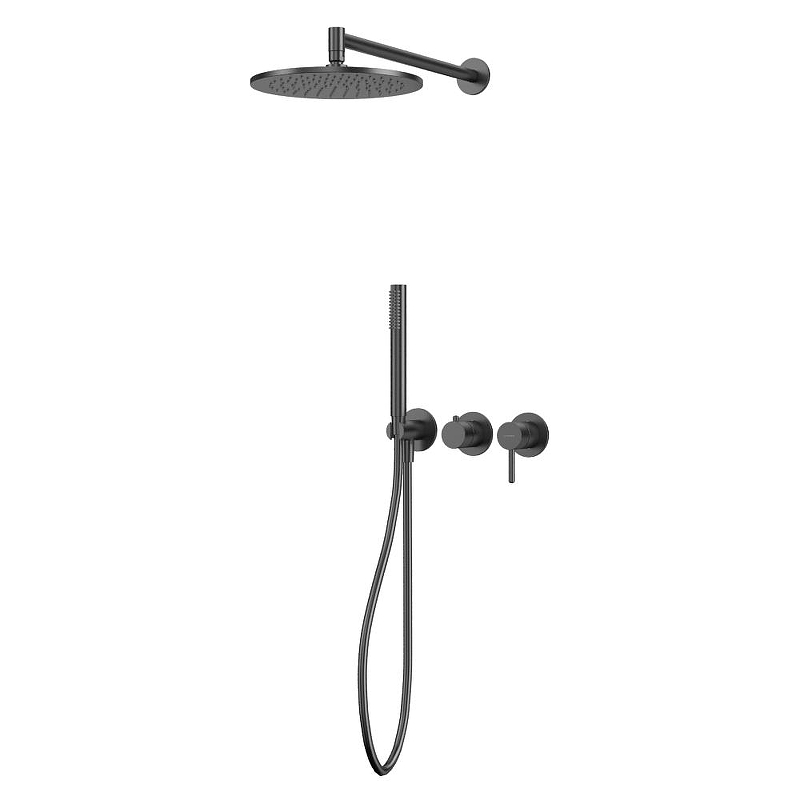 Душевая система Whitecross Y gunmetal YSET13GM цвет Оружейная сталь