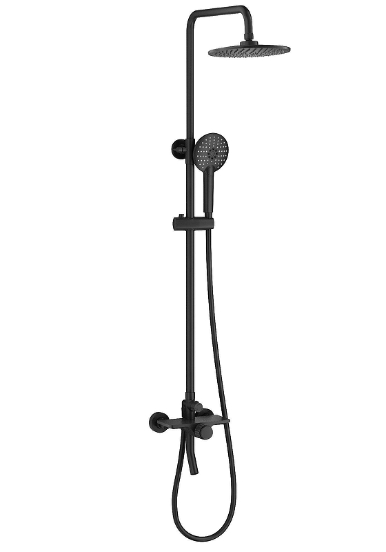 Душевая система Wonzon & Woghand Click WW-N3S962-MB цвет Черный матовый