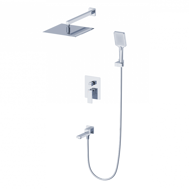 Душевая система Wonzon & Woghand Cube 2.0 WW-88087068-CR цвет Хром