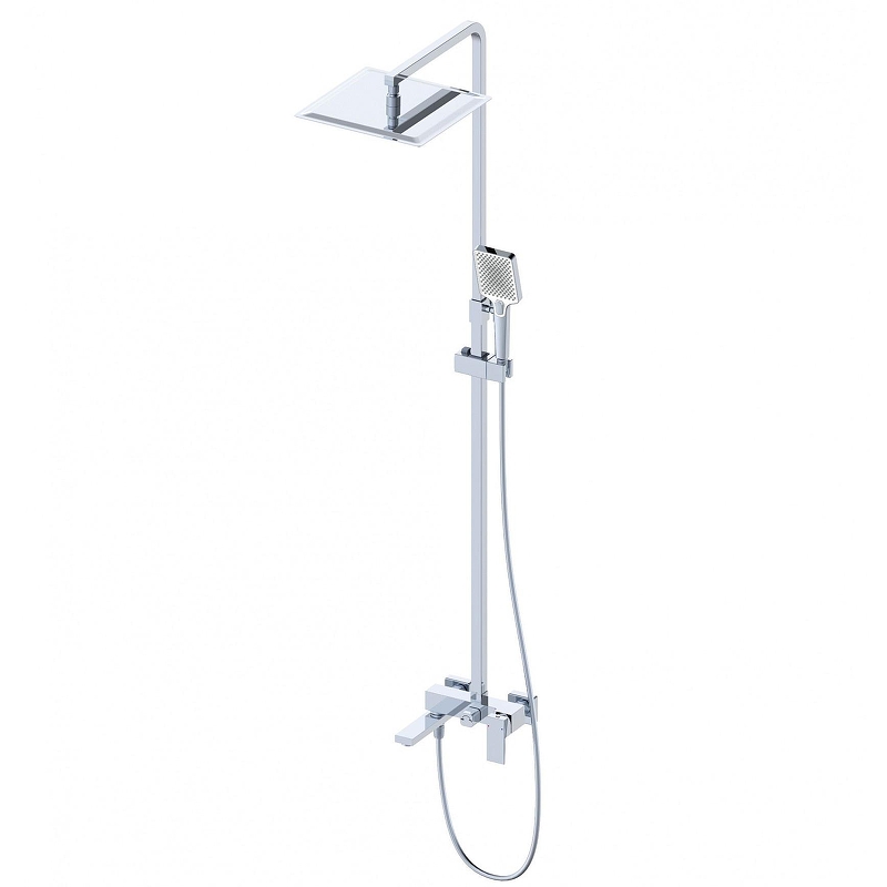 Душевая система Wonzon & Woghand Cube WW-88739016-CR цвет Хром