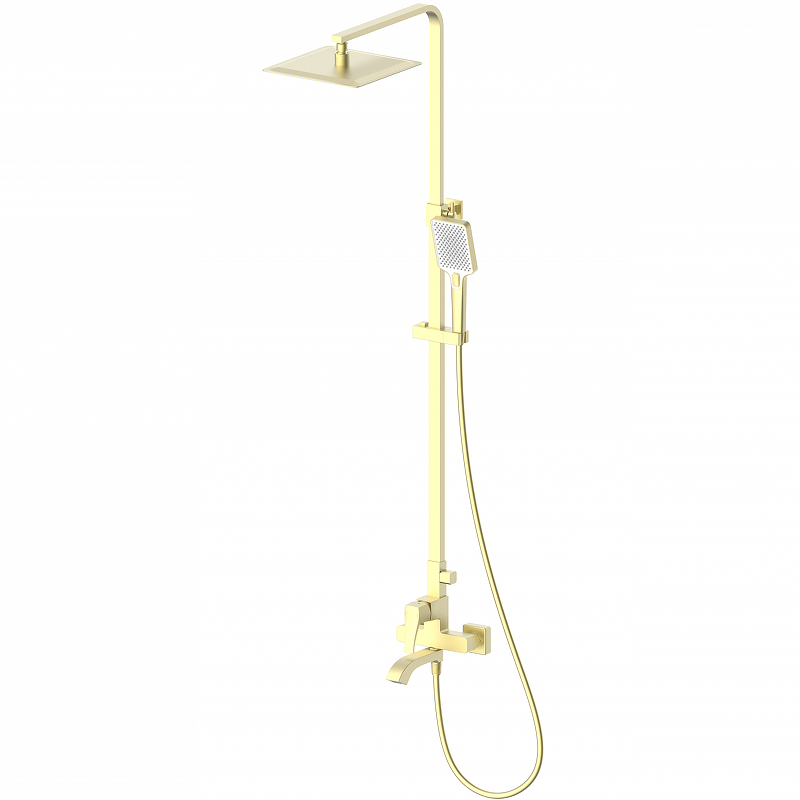 Душевая система Wonzon & Woghand Flex WW-88047072-BG цвет Брашированное золото