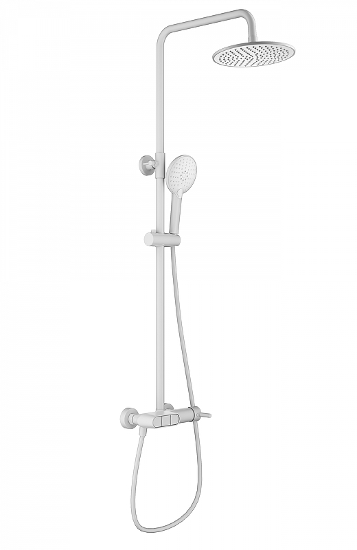 Душевая система Wonzon & Woghand Muse WW-A30653-MW цвет Белый матовый