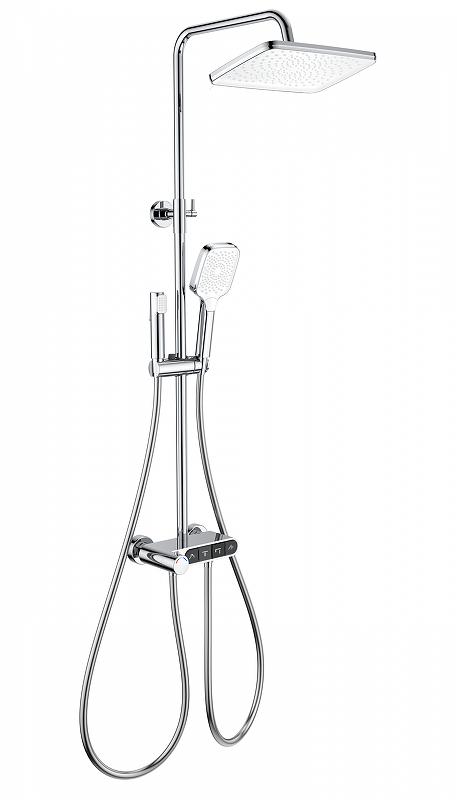 Душевая система Wonzon & Woghand Muse WW-B3112-CR с термостатом цвет Хром