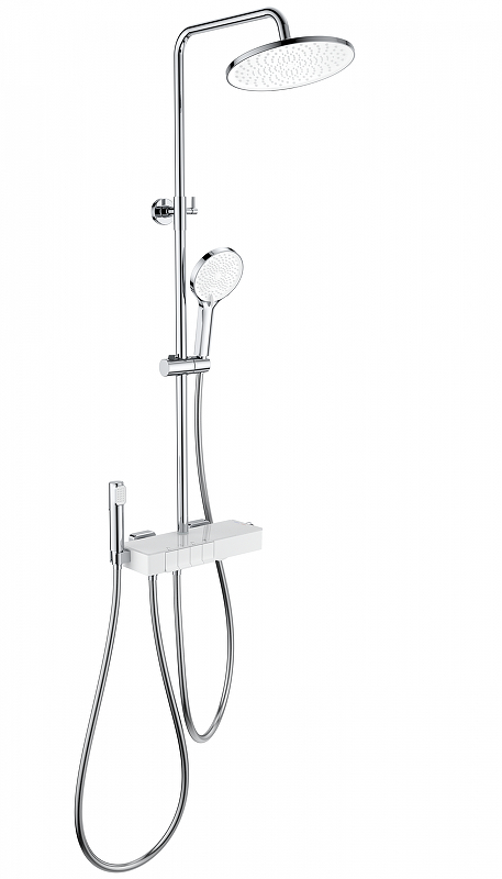 Душевая система Wonzon & Woghand Muse WW-B3580-CR с термостатом цвет Хром