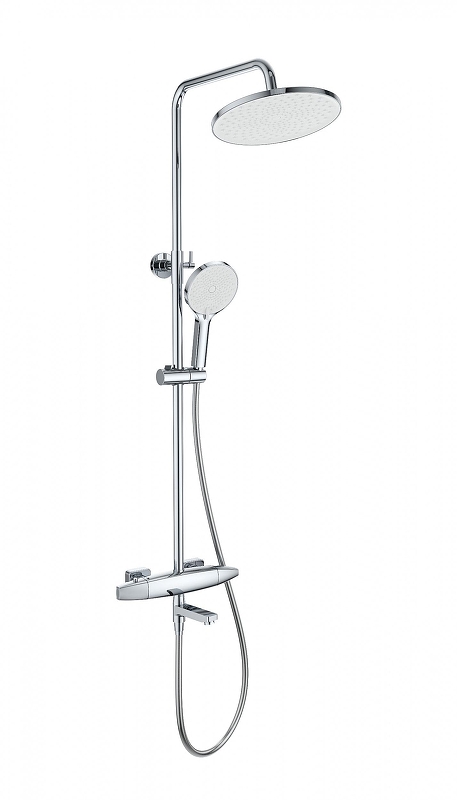 Душевая система Wonzon & Woghand Neo WW-B3035-A2-CR с термостатом цвет Хром