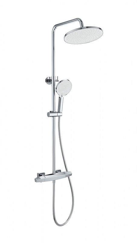 Душевая система Wonzon & Woghand Neo WW-B3045-A-CR с термостатом цвет Хром