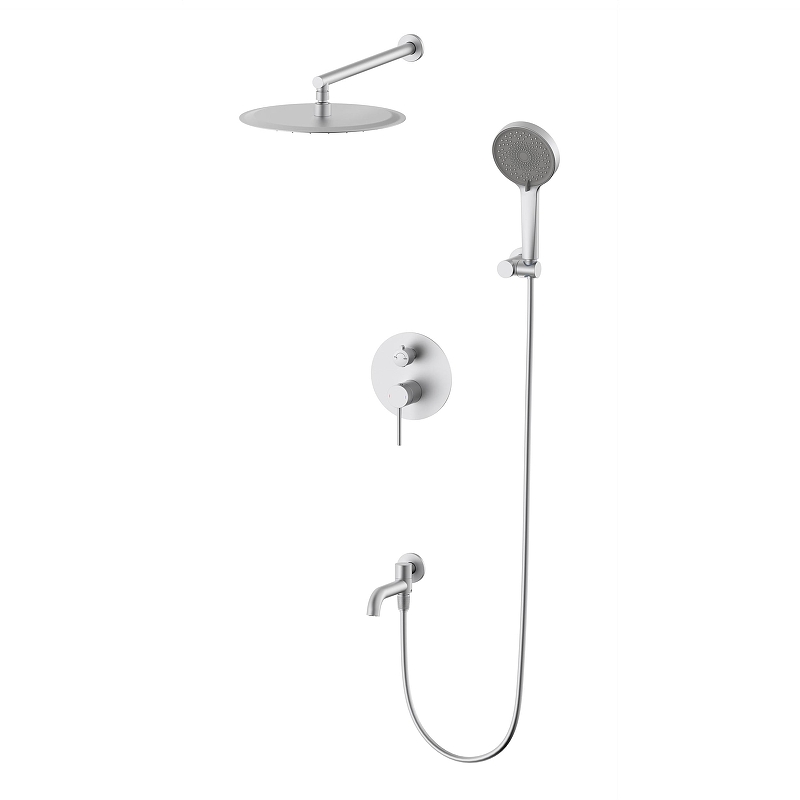 Душевая система Wonzon & Woghand Stick WW-88939017-BN цвет Брашированный никель