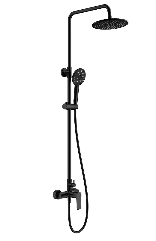 Душевая система Wonzon & Woghand WW-A30103-MB цвет Черный матовый