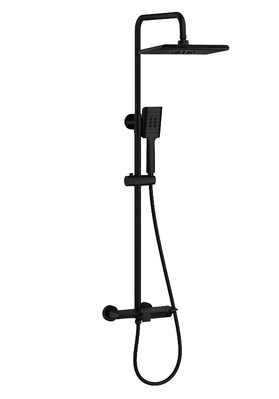 Душевая система Wonzon & Woghand WW-AE33110-MB цвет Черный матовый