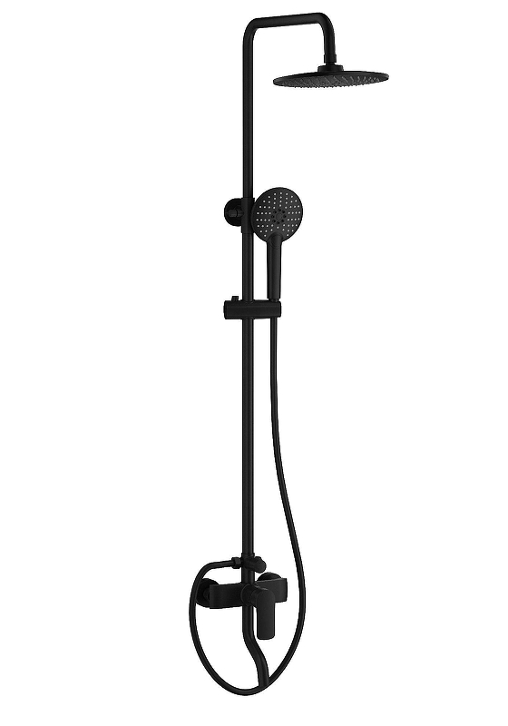 Душевая система Wonzon & Woghand WW-AE3354-MB цвет Черный матовый