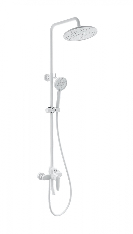 Душевая система Wonzon & Woghand WW-B2168-A-MW цвет Белый матовый