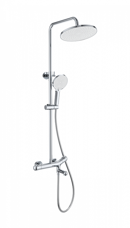 Душевая система Wonzon & Woghand WW-B3057-A-CR с термостатом цвет Хром